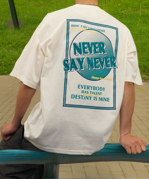 Burner（バーナー）の「【GROOVY STORE】サガラ刺繍オーバーサイズTシャツ UVカット＆COOL&DRY（Tシャツ/カットソー・メンズ・グリーン/ホワイト系その他2/ブラック/サックスブルー/ピンク/ホワイト/スミクロ/モカ/レモンイエロー/オフホワイト/ブラック系その他2/ライトブラック/ホワイト系その他3/ピンク系その他2/ネイビー/ミント/サックスブルー系2/ダークグリーン系2/ブラック系その他3/ホワイト系その他4・M/L/LL）」の3枚目の写真