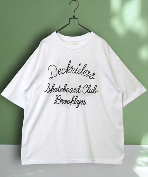Burner（バーナー）の「【GROOVY STORE】サガラ刺繍オーバーサイズTシャツ UVカット＆COOL&DRY（Tシャツ/カットソー・メンズ・グリーン/ホワイト系その他2/ブラック/サックスブルー/ピンク/ホワイト/スミクロ/モカ/レモンイエロー/オフホワイト/ブラック系その他2/ライトブラック/ホワイト系その他3/ピンク系その他2/ネイビー/ミント/サックスブルー系2/ダークグリーン系2/ブラック系その他3/ホワイト系その他4/ブラウン系その他/ラベンダー/ブラック系その他4/ブラック系その他5/ホワイト系その他5/ホワイト×グレー/ブラック系その他7/ダークグリーン系3/ホワイト系その他6/ブラック系その他6・M/L/LL）」の9枚目の写真