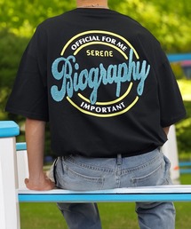 【GROOVY STORE】サガラ刺繍オーバーサイズTシャツ UVカット&COOL&DRY