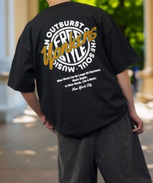 Burner（バーナー）の「【GROOVY STORE】サガラ刺繍オーバーサイズTシャツ UVカット&COOL&DRY（Tシャツ/カットソー）」