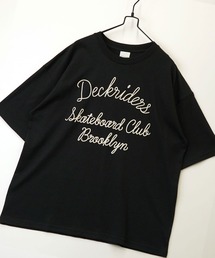 Burner（バーナー）の「【GROOVY STORE】サガラ刺繍オーバーサイズTシャツ UVカット&COOL&DRY（Tシャツ/カットソー）」