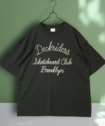 Burner（バーナー）の「【GROOVY STORE】サガラ刺繍オーバーサイズTシャツ UVカット＆COOL&DRY（Tシャツ/カットソー）」