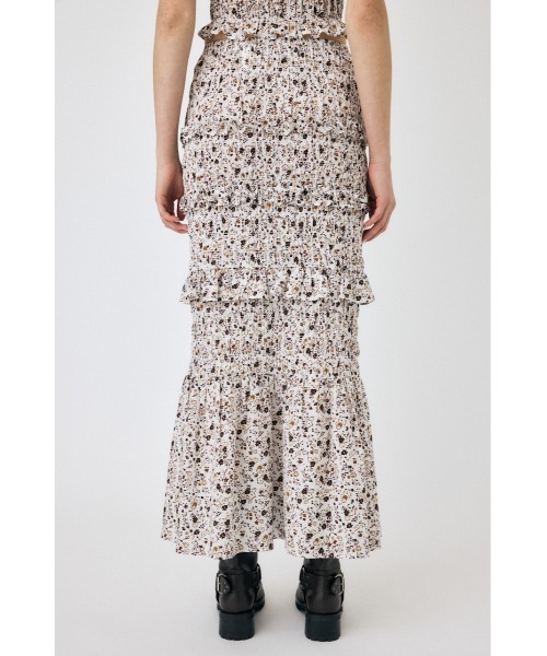 MOUSSY（マウジー）の「GATHER MERMAID スカート（スカート・レディース・ホワイト/ブラック/ホワイト系その他/ブラック系その他・2/1）」の8枚目の写真