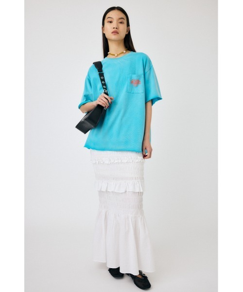 MOUSSY（マウジー）の「GATHER MERMAID スカート（スカート・レディース・ホワイト/ブラック/ホワイト系その他/ブラック系その他・2/1）」の22枚目の写真