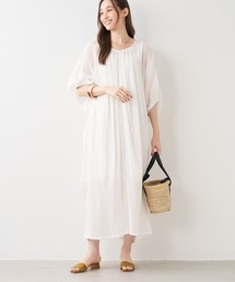 MICA&DEAL | インド綿クレープバックツイストワンピース(ワンピース)