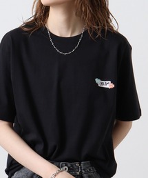 One point/back print pattern printed T-shirt / ワンポイント/バックプリント柄込みプリントTシャツ unisex
