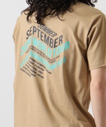 One point/back print pattern printed T-shirt / ワンポイント/バックプリント柄込みプリントTシャツ unisex