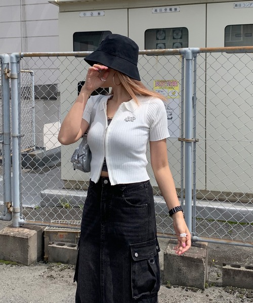 TIGHTBOOTH ダークグレー ニット ポロシャツ 楽天市場】[送料無料]TIGHTBOOTH : TBPR / BORDER KNIT POLO