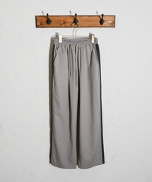 Anytime Songs（エニータイムソングス）の「リネンライク ポリ サイドラインパンツ（スラックス）」