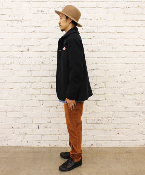 DANTON（ダントン）の「【Ciaopanic】×【DANTON/ダントン】　別注WOOLBUCLE JKT（その他アウター・メンズ・チャコールグレー/ネイビー・38/40）」の3枚目の写真