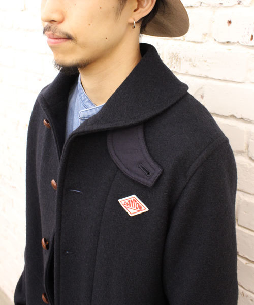 DANTON（ダントン）の「【Ciaopanic】×【DANTON/ダントン】　別注WOOLBUCLE JKT（その他アウター・メンズ・チャコールグレー/ネイビー・38/40）」の6枚目の写真
