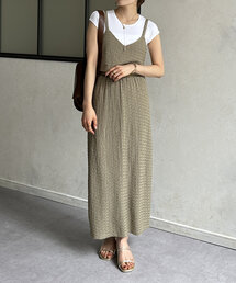 ジャガードビスチェセットアップ