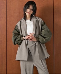 CHIGNON（シニヨン）の「CHIGNON MA-1ドッキングジャケット 