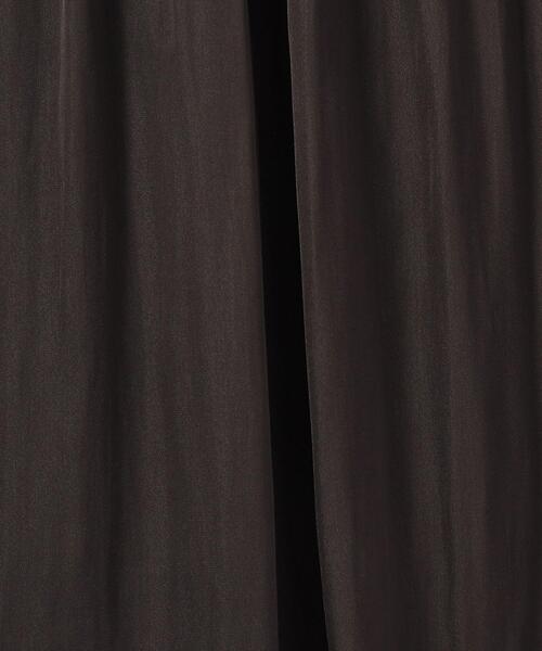 DRESKIP（ドレスキップ）の「◆【無理せずキレイ】ロングシーズン活躍 サテンフレア ワイドスカーチョ（その他パンツ・レディース・ブラック系5/グリーン/ライトグレー/チャコールグレー/ホワイト系8・03/02/04）」の17枚目の写真