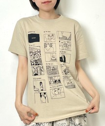 MILLION CARATS（ミリオンカラッツ）の「旅とはまるで人生のよう。旅先だからこその不便さ、可能性、新発見。予測不能な期待をスーツケースに詰め込んだような… そんな様々な世界を描いた旅日記オリジナルグラフィック"noranoel journey" アートデザインTシャツ（Tシャツ/カットソー）」