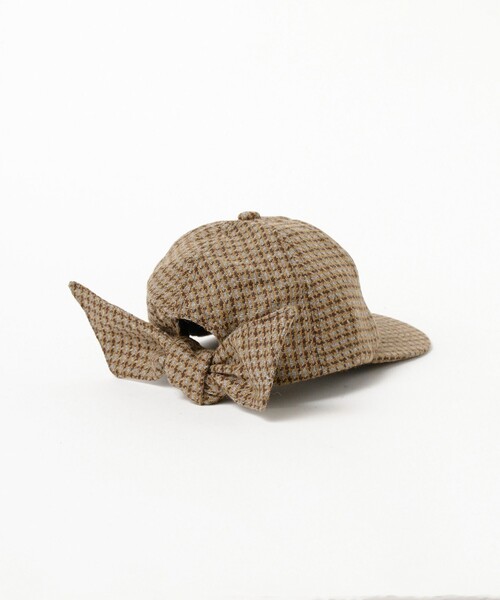 Ray BEAMS（レイビームス）の「Casselini × Ray BEAMS / 別注 リボン キャップ（キャップ・レディース・ブラック/その他・ONE SIZE）」の19枚目の写真