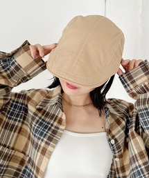 CLEA（クレア）の「無地ヴィンテージハンチング帽（ハンチング/ベレー帽）」