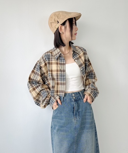 CLEA(クレア)の「無地ヴィンテージハンチング帽(ハンチング/ベレー帽・レディース・ベージュ/ブラウン/ブラック/チャコールグレー/カーキ・FREE)」の13枚目の写真
