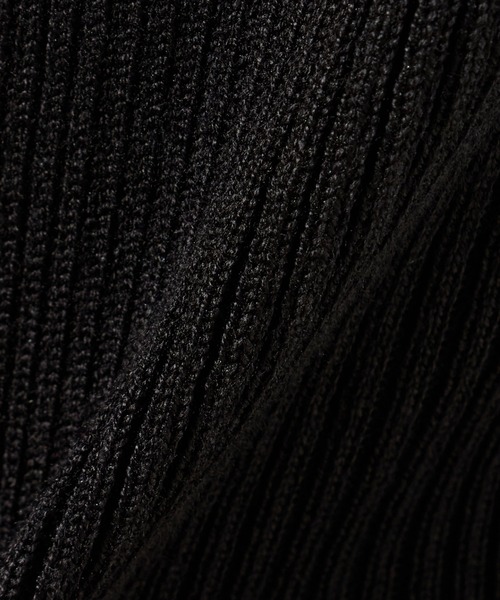 INGNI（イング）の「コサージュチョーカー付／スクエアネックパフスリーブニット（ニット/セーター・レディース・ブルー/アイボリー/ブラック・M）」の7枚目の写真