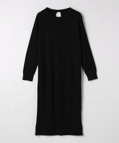 green label relaxing(グリーンレーベルリラクシング)の「BIGサーマル セミドルマンスリーブ ワンピース(ワンピース・レディース・ナチュラル/ブラック/レッド・FREE)」の22枚目の写真
