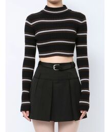 EMODA | ハイネッククロップニット(ニット/セーター)