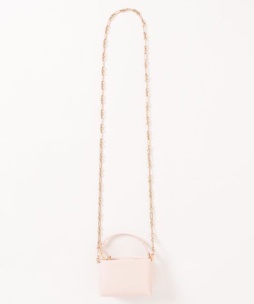 CHARLES & KEITH(チャールズ & キース)の「Bosie ボシー トップハンドルポーチ(ポーチ・レディース・スミクロ/シルバー系その他/ブラウン/ブルーグラス/クリーム/ピンク系その他3・XXS)」の10枚目の写真
