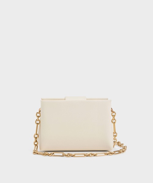 CHARLES & KEITH(チャールズ & キース)の「Bosie ボシー トップハンドルポーチ(ポーチ・レディース・スミクロ/シルバー系その他/ブラウン/ブルーグラス/クリーム/ピンク系その他3・XXS)」の21枚目の写真