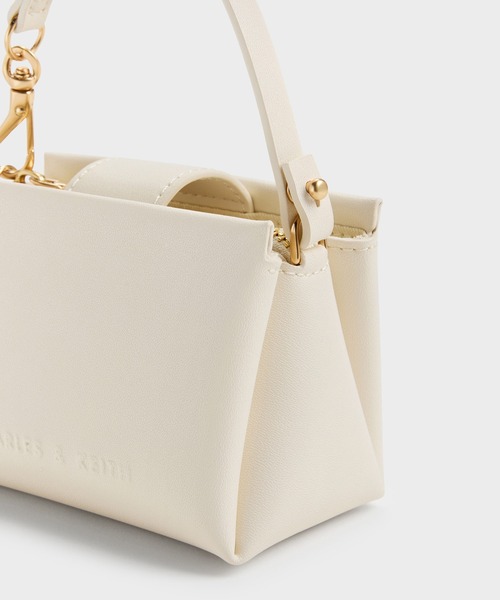 CHARLES & KEITH(チャールズ & キース)の「Bosie ボシー トップハンドルポーチ(ポーチ・レディース・スミクロ/シルバー系その他/ブラウン/ブルーグラス/クリーム/ピンク系その他3・XXS)」の22枚目の写真