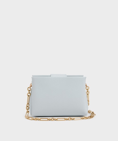 CHARLES & KEITH(チャールズ & キース)の「Bosie ボシー トップハンドルポーチ(ポーチ・レディース・スミクロ/シルバー系その他/ブラウン/ブルーグラス/クリーム/ピンク系その他3・XXS)」の14枚目の写真