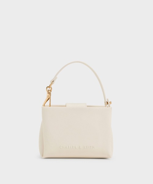 CHARLES & KEITH(チャールズ & キース)の「Bosie ボシー トップハンドルポーチ(ポーチ・レディース・スミクロ/シルバー系その他/ブラウン/ブルーグラス/クリーム/ピンク系その他3・XXS)」の19枚目の写真