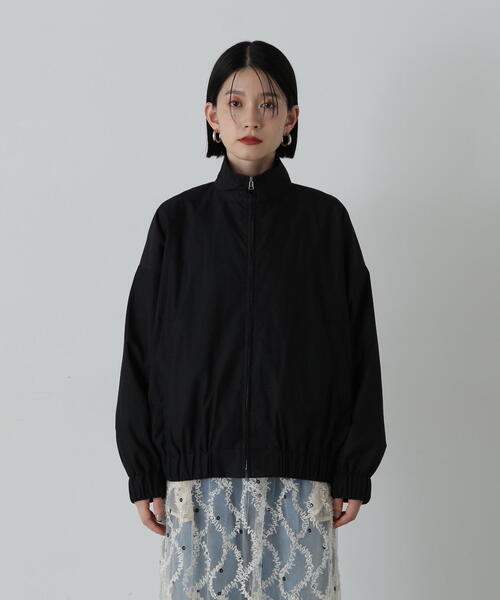 N.(N. Natural Beauty Basic)(エヌエヌナチュラルビューティーベーシック)の「◆ライトナイロンブルゾン(ブルゾン・レディース・ベージュ/ブラック・MEDIUM)」の8枚目の写真
