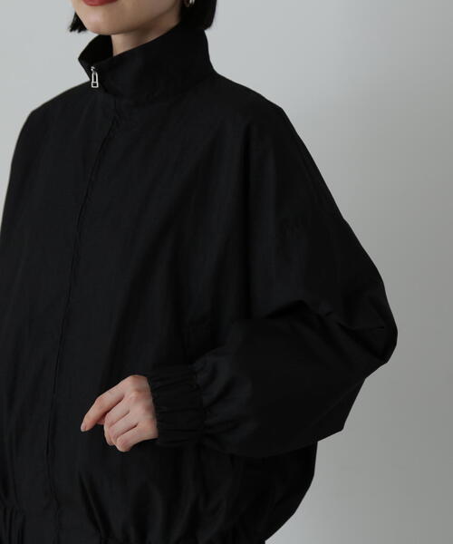N.(N. Natural Beauty Basic)(エヌエヌナチュラルビューティーベーシック)の「◆ライトナイロンブルゾン(ブルゾン・レディース・ベージュ/ブラック・MEDIUM)」の14枚目の写真