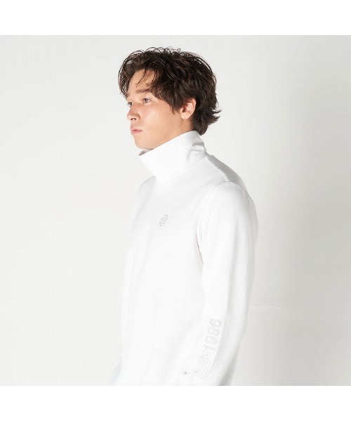 SKINS（スキンズ）の「【SKINS/GOLF】アクティブウェア ハイネックロングスリーブ（Tシャツ/カットソー・メンズ・ホワイト/グレー/ブラック・46/48/50/52）」の7枚目の写真