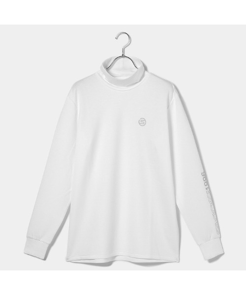 SKINS（スキンズ）の「【SKINS/GOLF】アクティブウェア ハイネックロングスリーブ（Tシャツ/カットソー・メンズ・ホワイト/グレー/ブラック・46/48/50/52）」の9枚目の写真