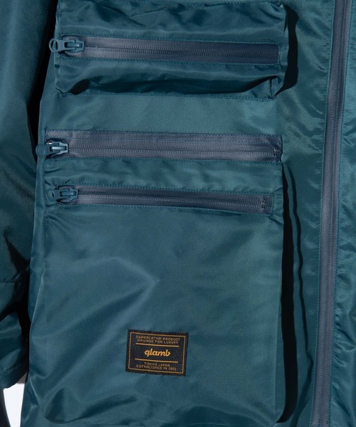 glamb(グラム)の「Multi Pocket Field Coat / マルチポケットフィールドコート(その他アウター・メンズ・ブラック/ブラウン/ブルー・M/L)」の9枚目の写真