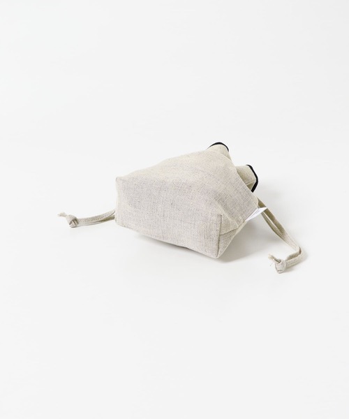 DOORS LIVING PRODUCTS コットンリネンライン巾着SS（ポーチ）｜URBAN