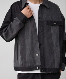 AZUL by mouuy デニムジャケット　Gジャン AZUL BY MOUSSY | ワイドスリーブデニムジャケット (デニム