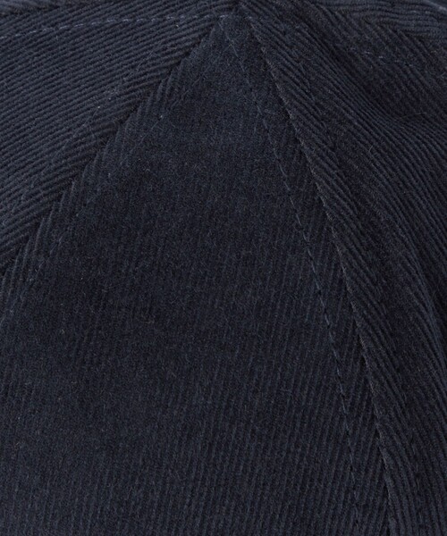 green label relaxing(グリーンレーベルリラクシング)の「コーデュロイ バイザーキャップ(キャップ・レディース・オフホワイト/ベージュ/モカ/グレー/ブラック/ネイビー・FREE)」の8枚目の写真