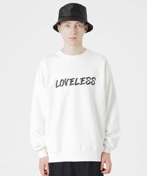 LOVELESS（ラブレス）の「LOVELESSロゴスウェット（スウェット）」