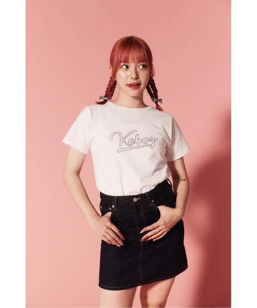 ICON RHINESTONE S/S TEE（Tシャツ/カットソー）｜KEBOZ（ケボズ）