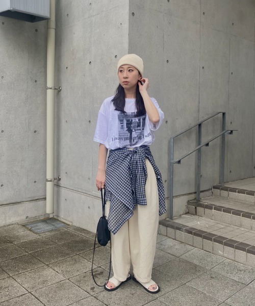 ［新品］ISOOK アイスー チェックルーズシャツ ISOOK（アイスー）の「チェックルーズシャツ(kiharu select