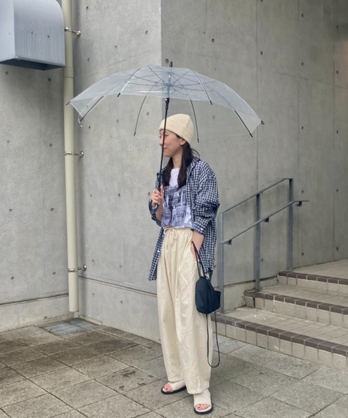 ISOOK（アイスー）の「チェックルーズシャツ(kiharu select