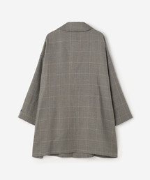 ⭐️ORCIVAL ウールチェックステンカラーコート ORCIVAL】ステンカラーコート ガンクラブチェックコート ビショップ