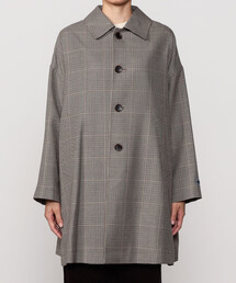 ORCIVAL ウールチェックバルマカーンコート ORCIVAL（オーシバル）の「ORCIVAL | ウールチェック バルマ