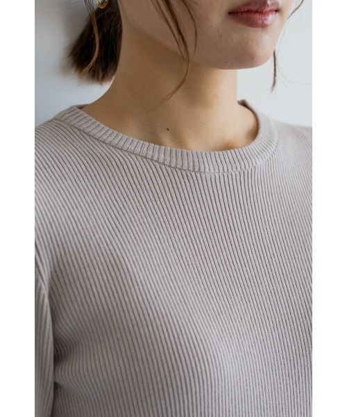 M.deux（エムドゥ）の「●ラメシャギーアームウォーマーニット●（ニット/セーター・レディース・ブラック/グレイッシュベージュ・MEDIUM）」の14枚目の写真