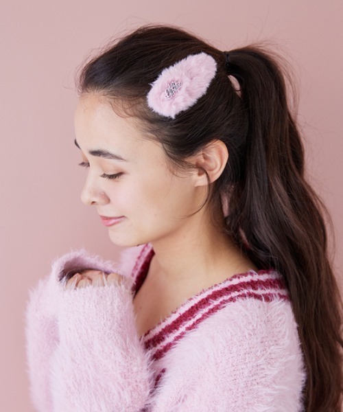 gelato pique（ジェラートピケ）の「【HOLIDAY】ファーヘアピン