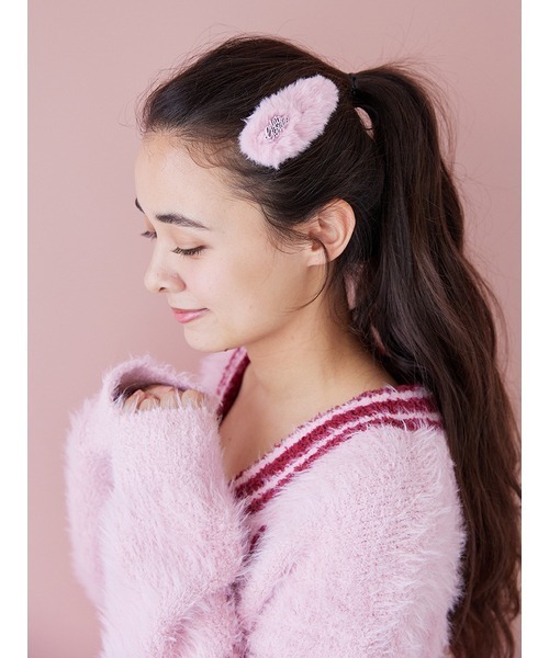 gelato pique（ジェラートピケ）の「【HOLIDAY】ファーヘアピン