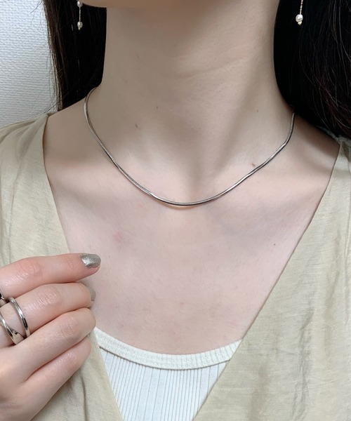 ciite'（シーテ）の「【選べる3タイプ】シルバーチェーンネックレス（ネックレス・レディース・シルバー系その他/シルバー系その他3/シルバー系その他2・FREE）」の3枚目の写真