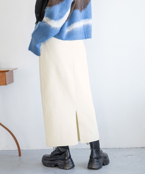 LOWRYS FARM（ローリーズファーム）の「スポンディッシュタイトスカート 116713（スカート・レディース・ブラック系その他/レッド/ブラック系その他2/ブラック/アイボリー/チャコールグレー/ブラウン・FREE）」の16枚目の写真