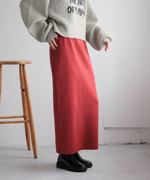 LOWRYS FARM（ローリーズファーム）の「スポンディッシュタイトスカート 116713（スカート・レディース・ブラック系その他/レッド/ブラック系その他2/ブラック/アイボリー/チャコールグレー/ブラウン・FREE）」の20枚目の写真